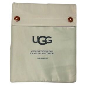 UGG Alahna Mineral Full Sheet Set Cooling Technology For Comfort New
